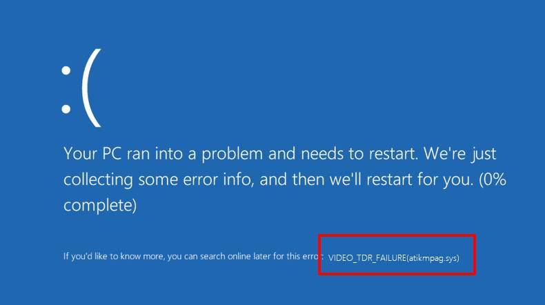 How to Fix the Video TDR Failure Error in Windows 11
