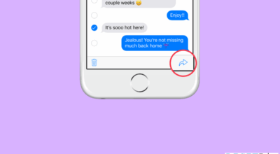 How to Forward a Text Message on iPhone