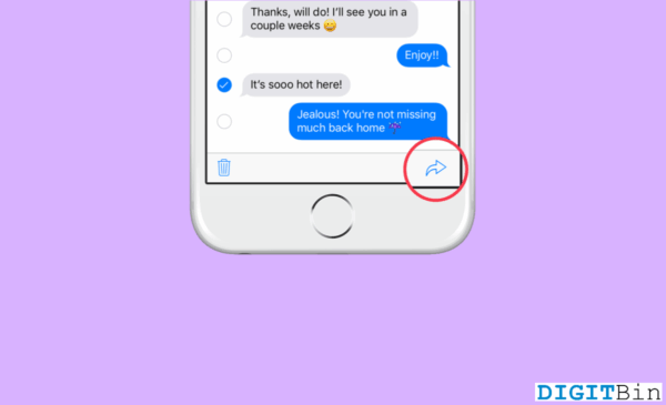 How to Forward a Text Message on iPhone
