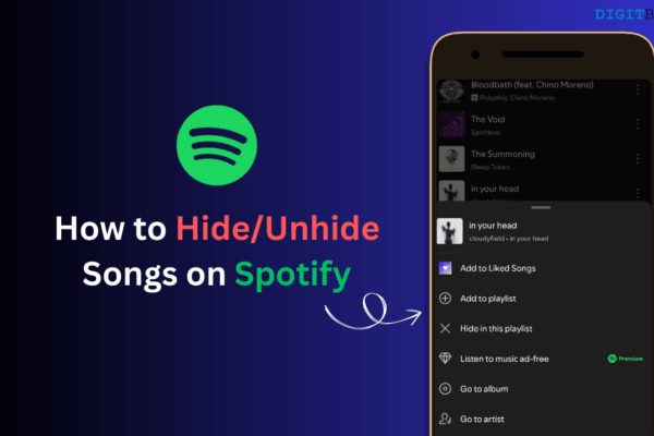 How to Hide Unhide Songs on Spotify