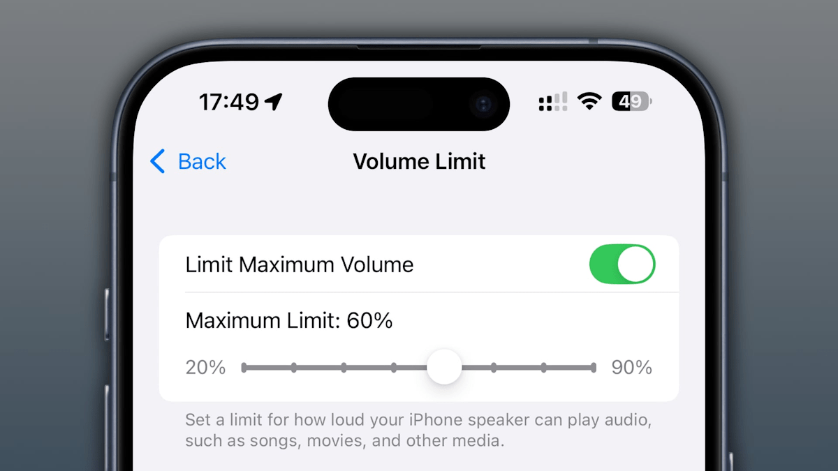 How to Limit Maximum Volume in iOS 18? 1 How to Limit Maximum Volume in iOS 18