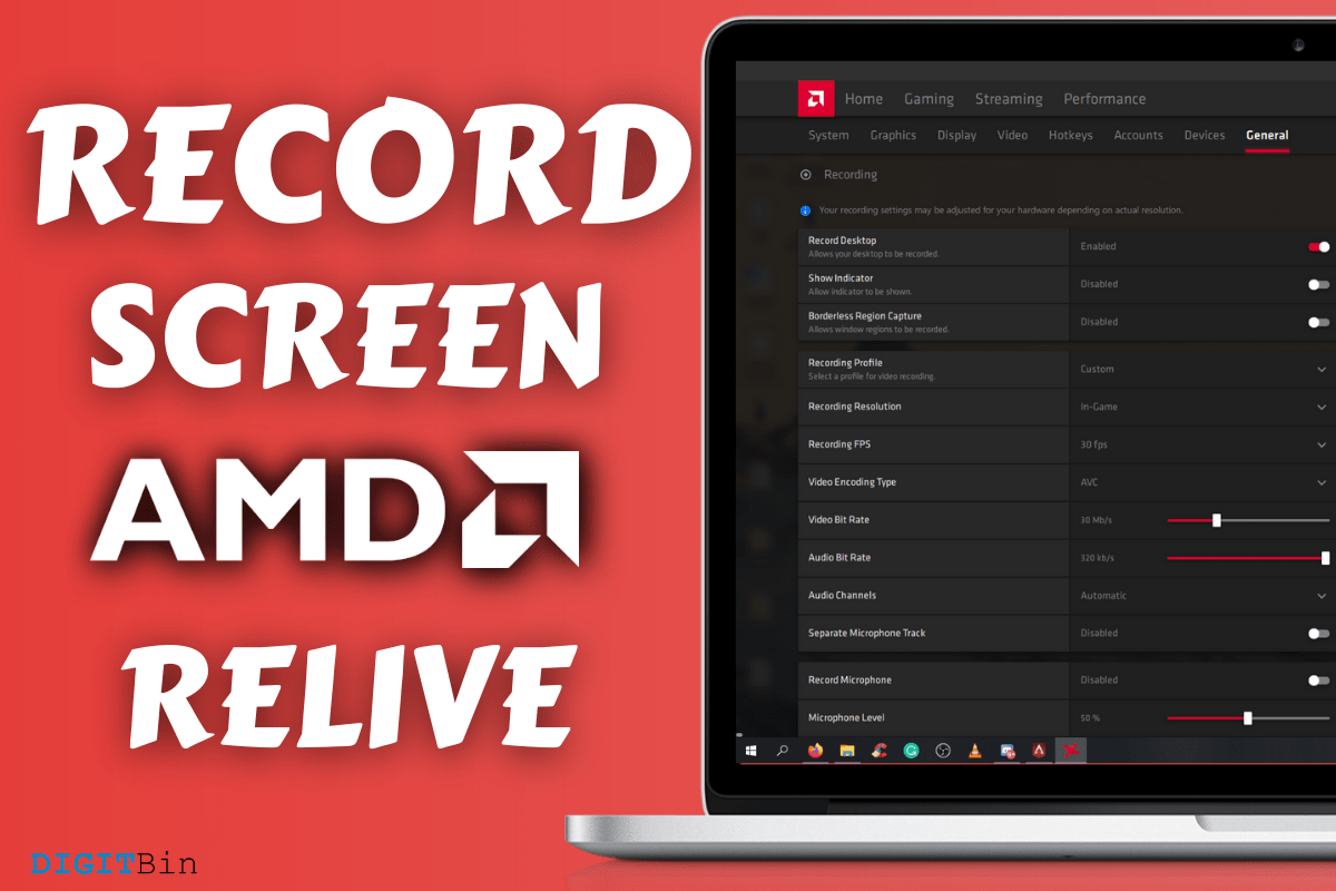 How to Use AMD Relive to Record Screen on PC? 1 How to Record Screen using AMD Relive