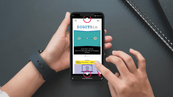 How to Take Full-Page Screenshots in Chrome on Android