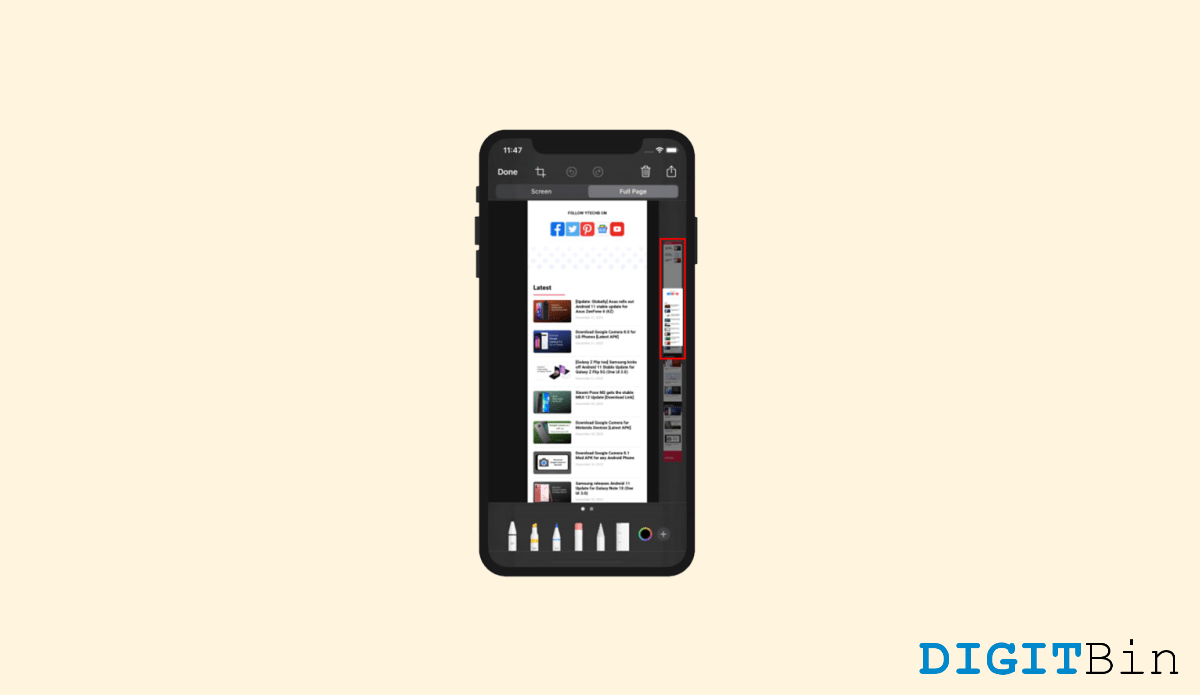 How to Take a Scrolling Screenshot on iPhone