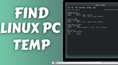 How to check temperature in Linux