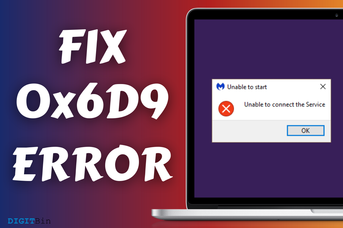 How to Fix Windows Error Code 0x6D9? 1 How to fix Windows Error Code 0x6D9