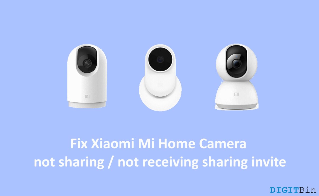 How to Fix Xiaomi Mi Home Camera Not Sharing/Not Receiving? 1 How to fix Xiaomi Mi Home Camera not sharing not receiving sharing invite