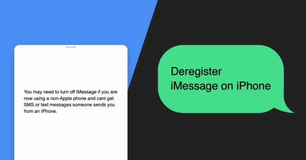 How to Deregister iMessage on iPhone 2