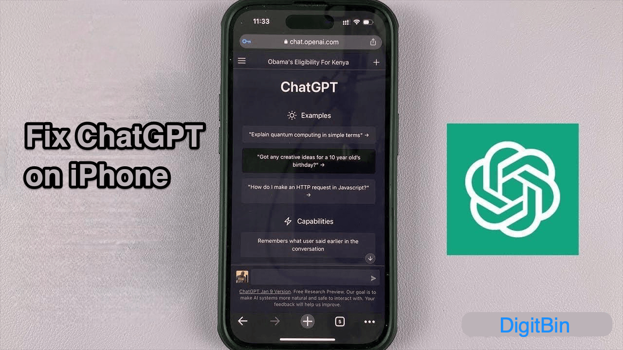 How to Fix ChatGPT App Not Working on iPhone? 1 How to Fix ChatGPT App Not Working on iPhone? 1