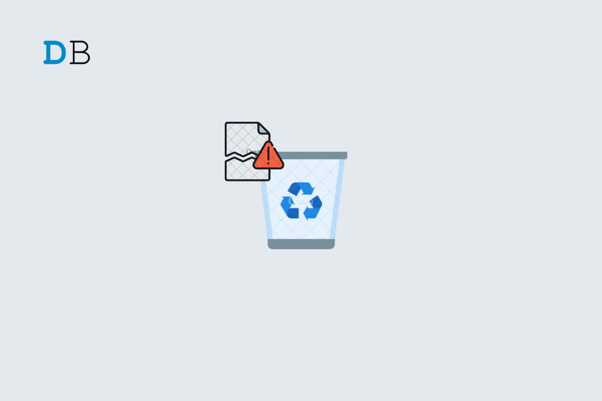 How to Fix Corrupted Recycle Bin Error on Windows 11 1 How to Fix Corrupted Recycle Bin Error on Windows 11 1