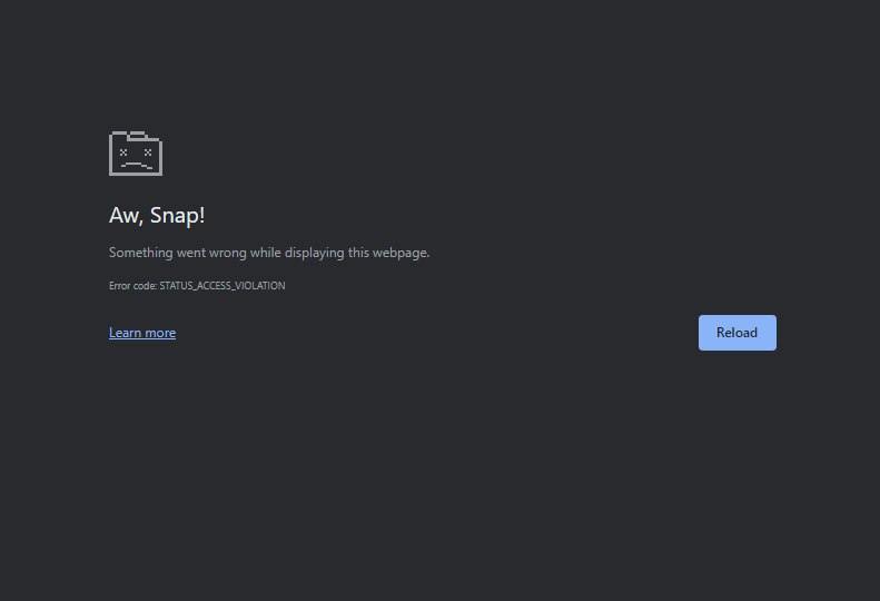 How to Fix Status_Access_Violation Error