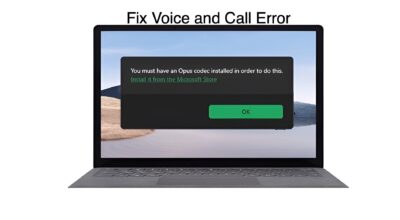 How to Fix WhatsApp Error 'You Must Have an Opus Codec Installed' on PC
