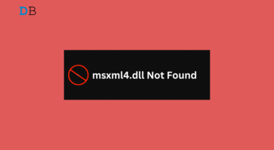 How to Fix msxml4.dll Not Found or Missing Errors on Windows 11