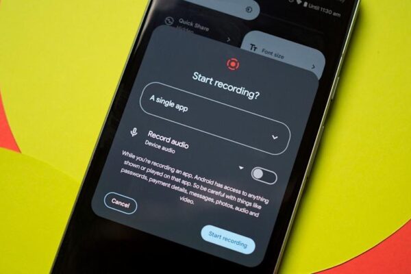 How to Hide Status Bar during Screen Recording in Android 15? 1