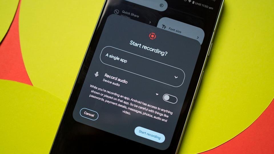 How to Hide Status Bar during Screen Recording in Android 15? 1 How to Hide Status Bar during Screen Recording in Android 15? 1