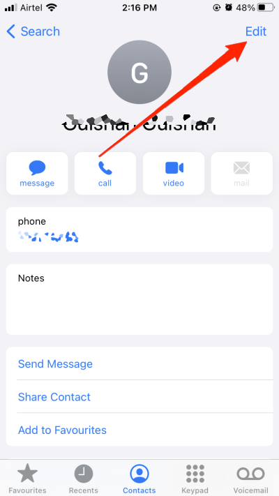 How to Delete Duplicate Contacts on iPhone? 3 edit duplicate contacts iphone