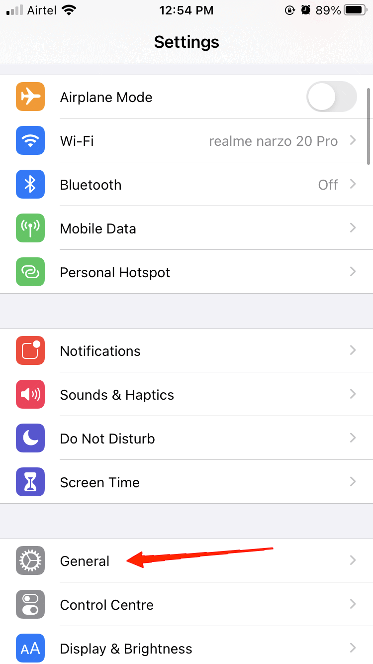 How to Fix Google Chat Not working on iPhone? 11 setting sgeneral iphone