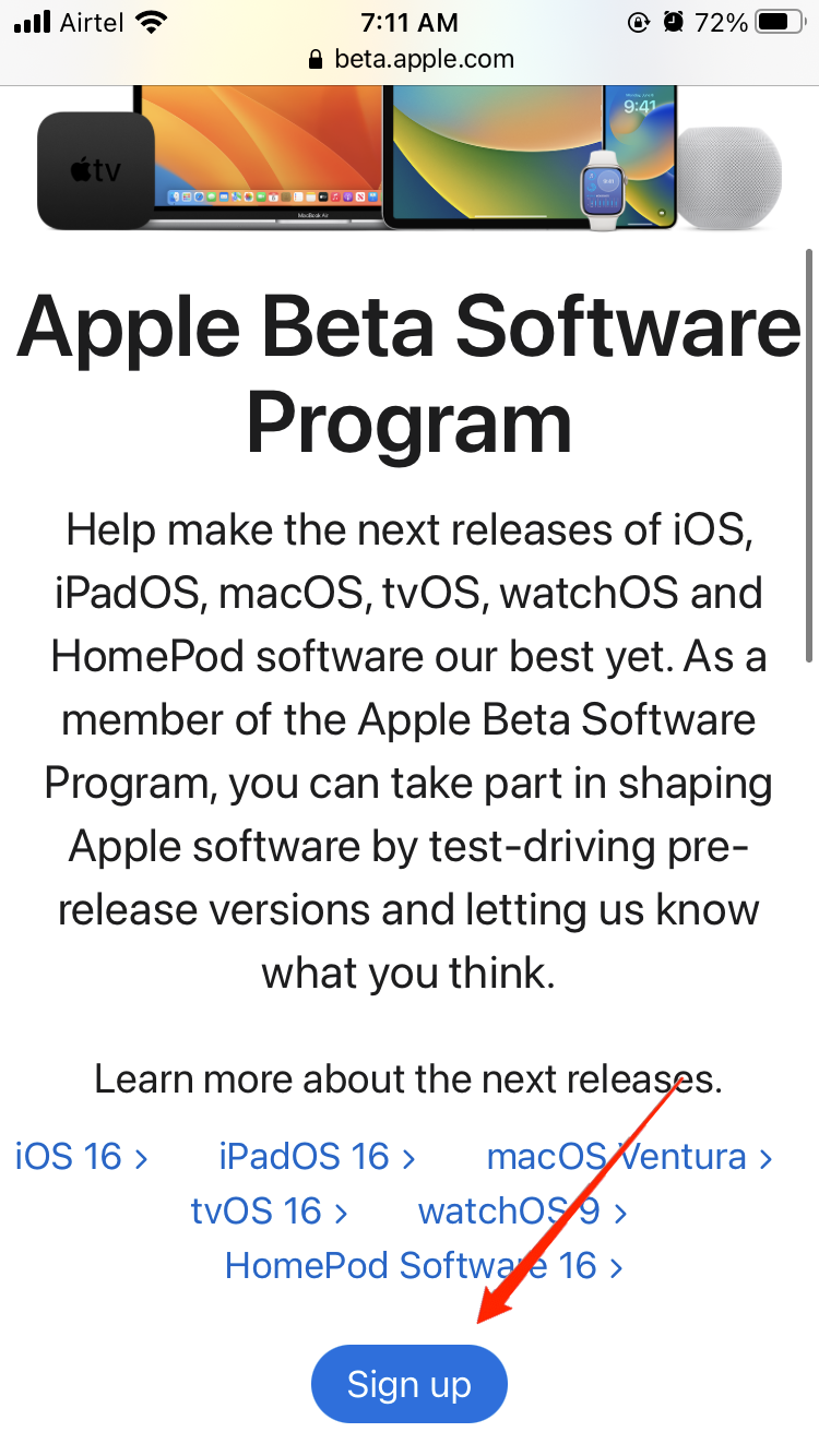 How to Edit or Unsend a iMessage on iPhone? 5 sign up for apple ios 16 beta