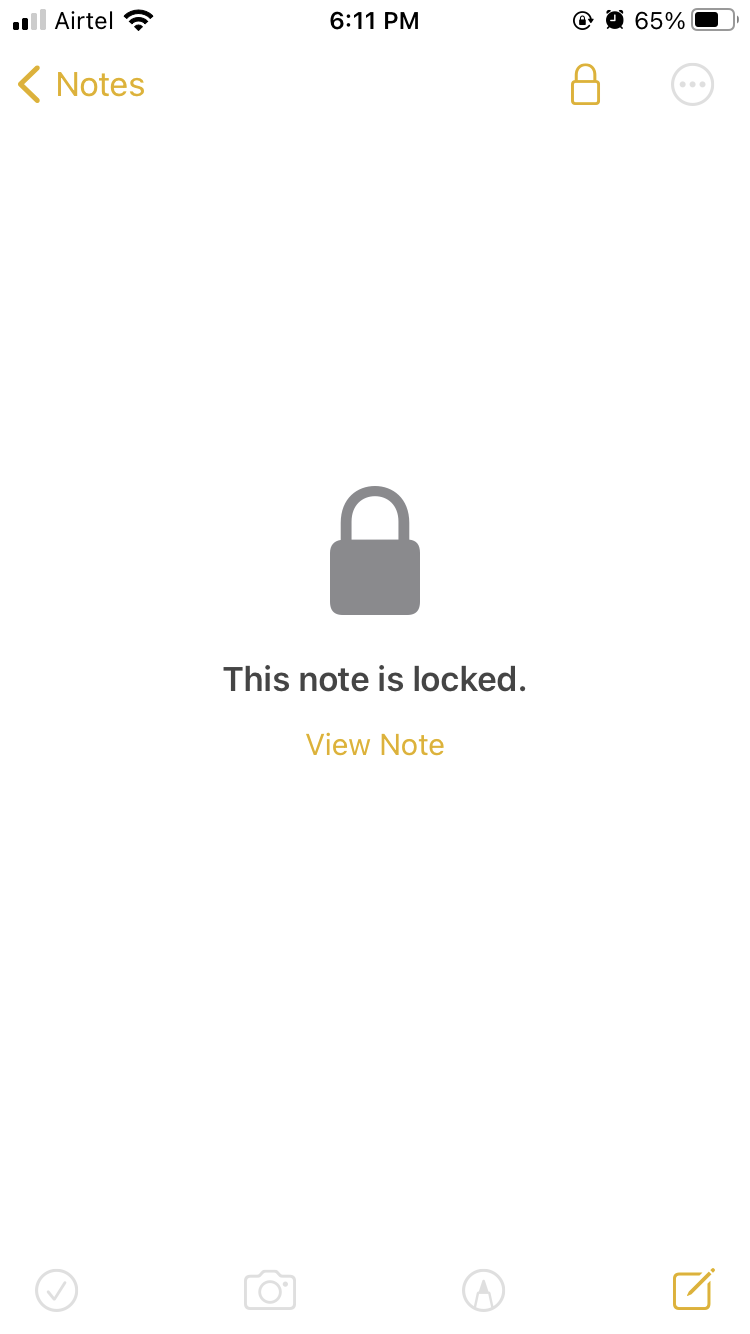 How to Lock iPhone Notes? 7 note locked iphone