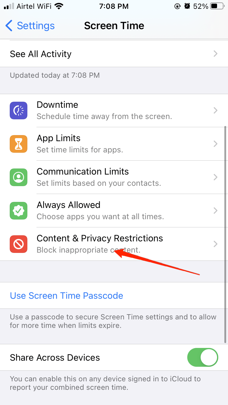 Cash App Not Working on iPhone: 11 Ways to Fix! 6 content restriction settings iphone