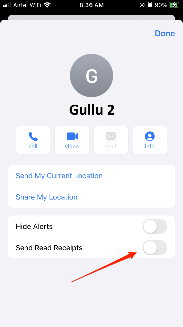 How to Disable Read Receipts On iMessage on iPhone and Mac? 9 disbale individual read receipts iPhone