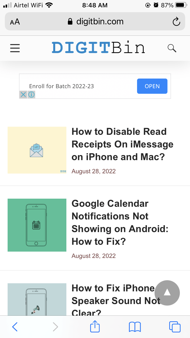 full page screenshot digitbin