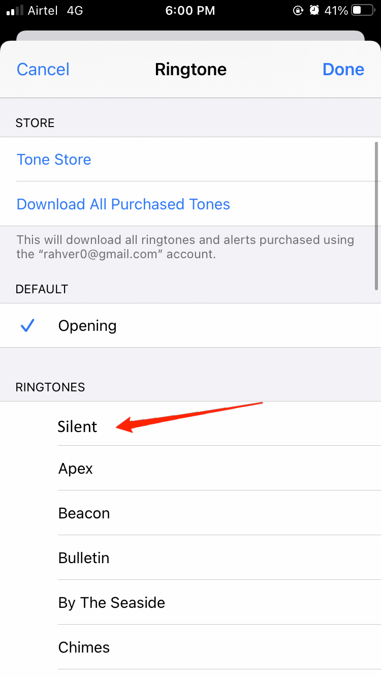 How to Mute Calls from a Specific Contact on your iPhone? 4 silent ringtone iphone
