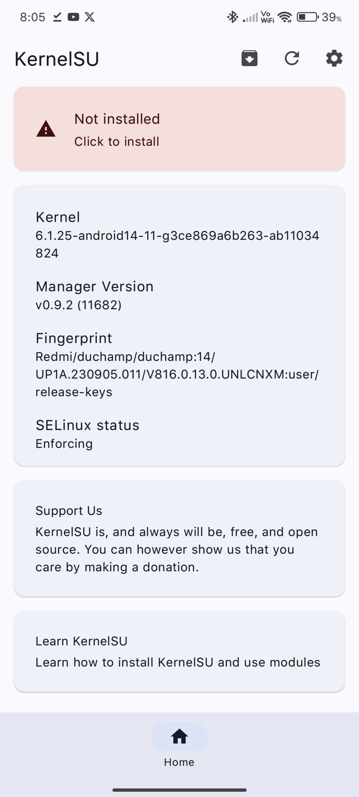 KernelSU not working
