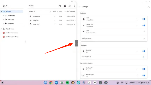 If you want to snap another window to the right, click on that window to make it active and press Shift + ].