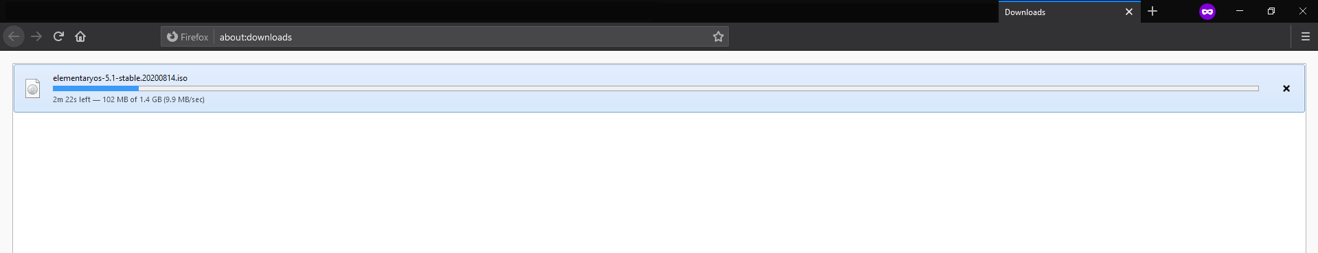 Incomplete Download