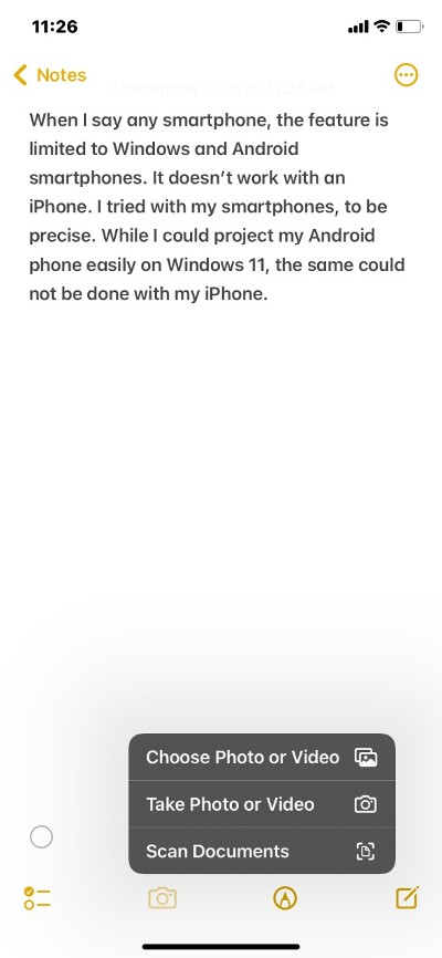 Apple Notes vs Google Keep: Which is the Best Note Service? 4 Insert Video Notes