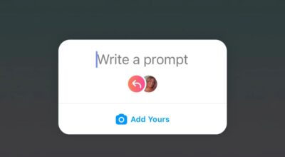 Instagram Add Yours Sticker Feature Not Working