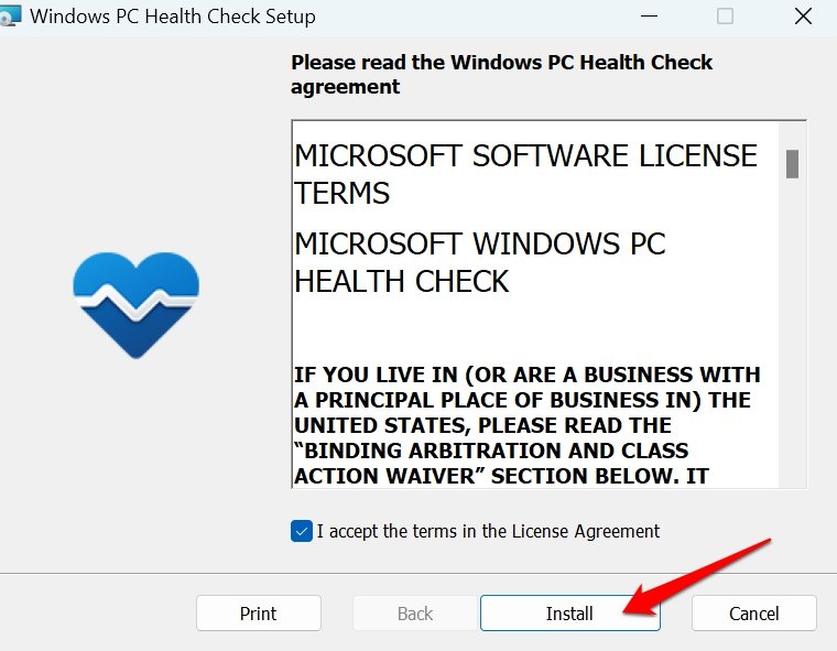 How to Install Windows 11 on an Unsupported PC? 3 Install PC Health Check