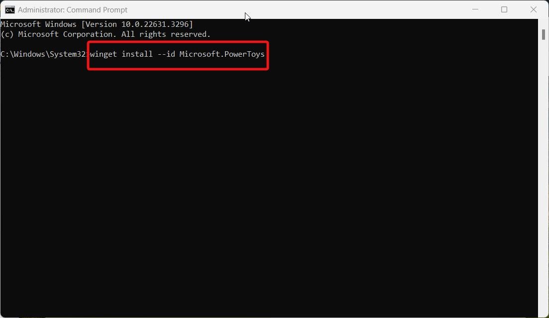 How to Install and Use PowerToys on Windows 11 6 Install PowerToys using command prompt