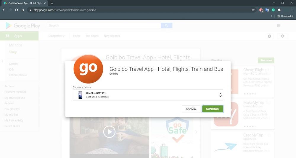 How to Remotely Install Android Apps from PC Browser? 4 Install the App