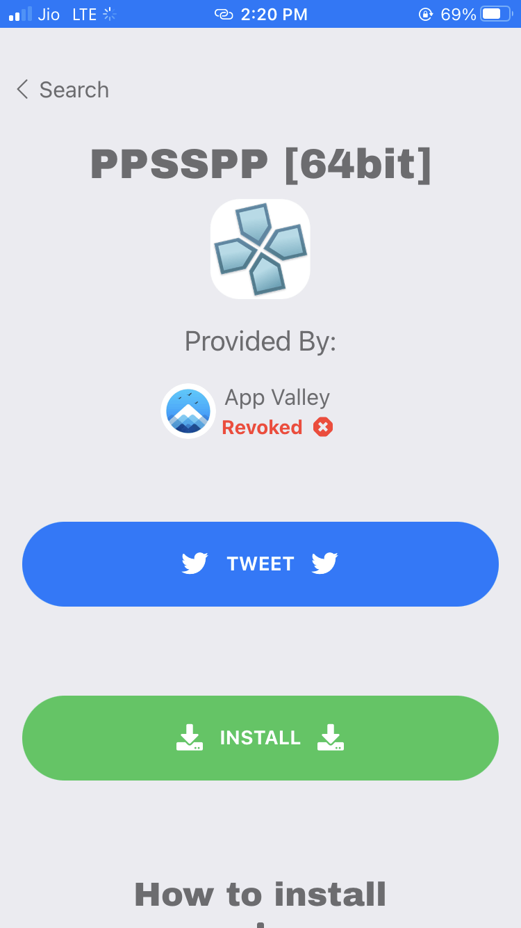 How to Download and Install PPSSPP for iPhone? 7 Install the PPSSSPP Emulator