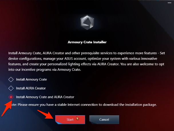 Install Armoury Creator