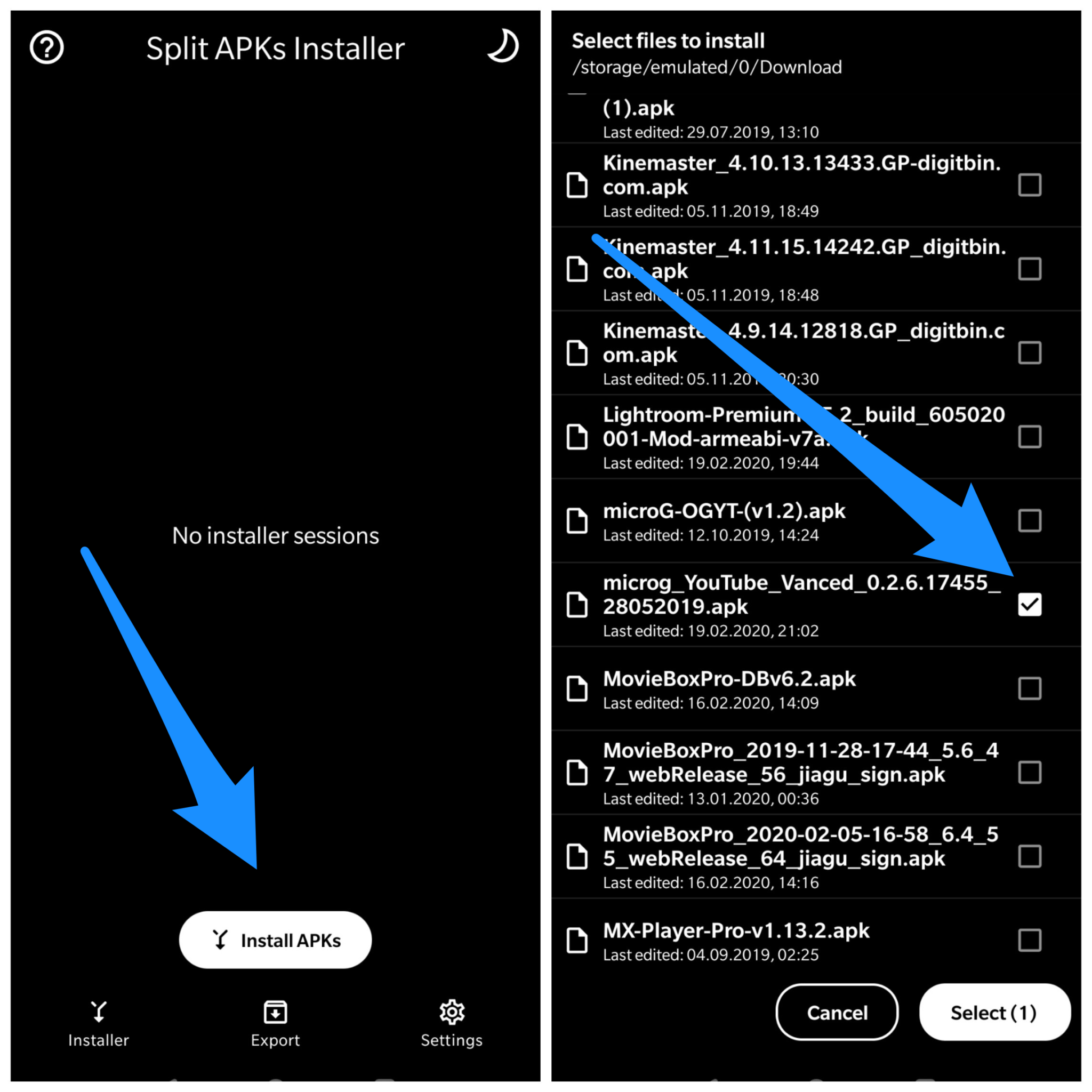 How to Install YouTube Vanced 16.02.35 without SAI Installer? 2 Install_MicroG
