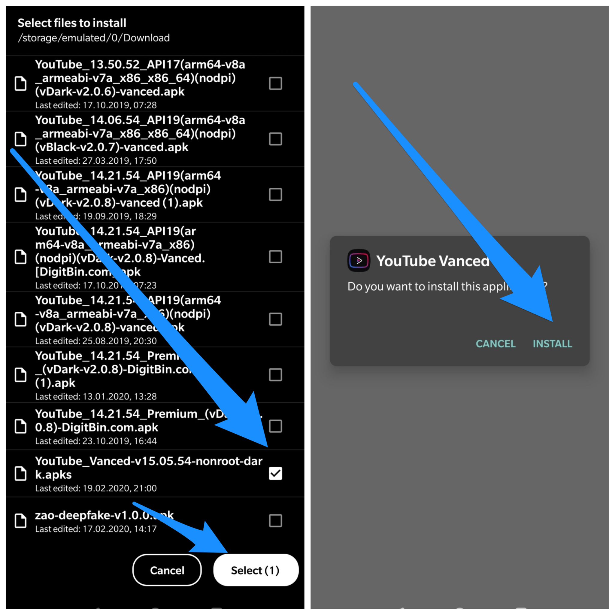 How to Install YouTube Vanced 16.02.35 without SAI Installer? 4 Install_YouTube_Vanced_with_SAI