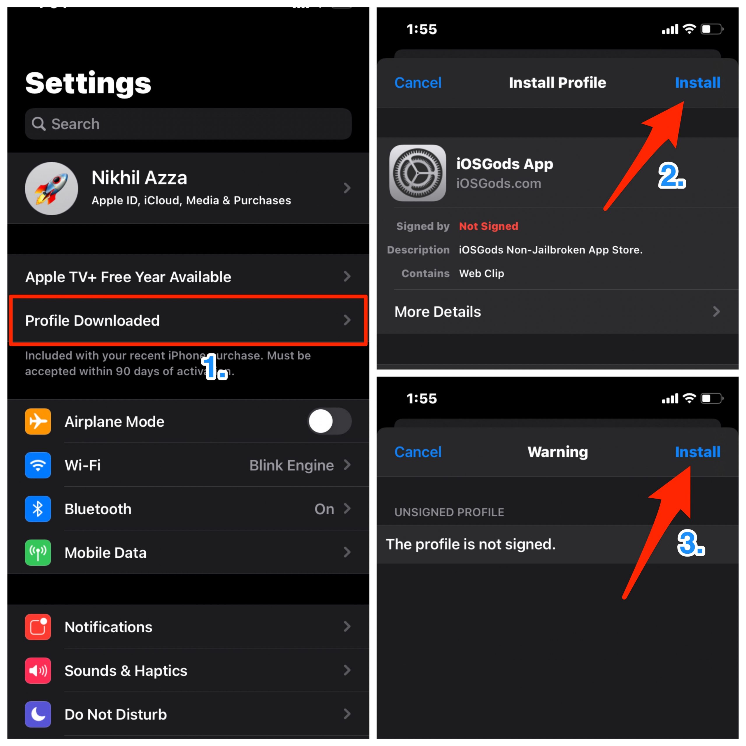 Install_iOSGods_Profile