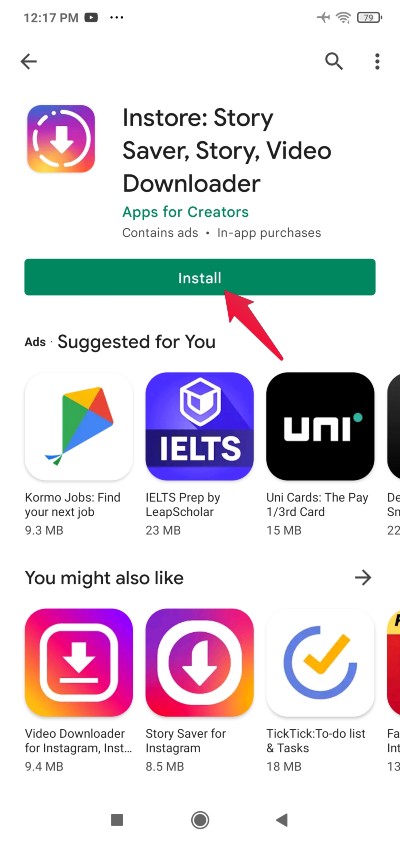 Instore Play Store