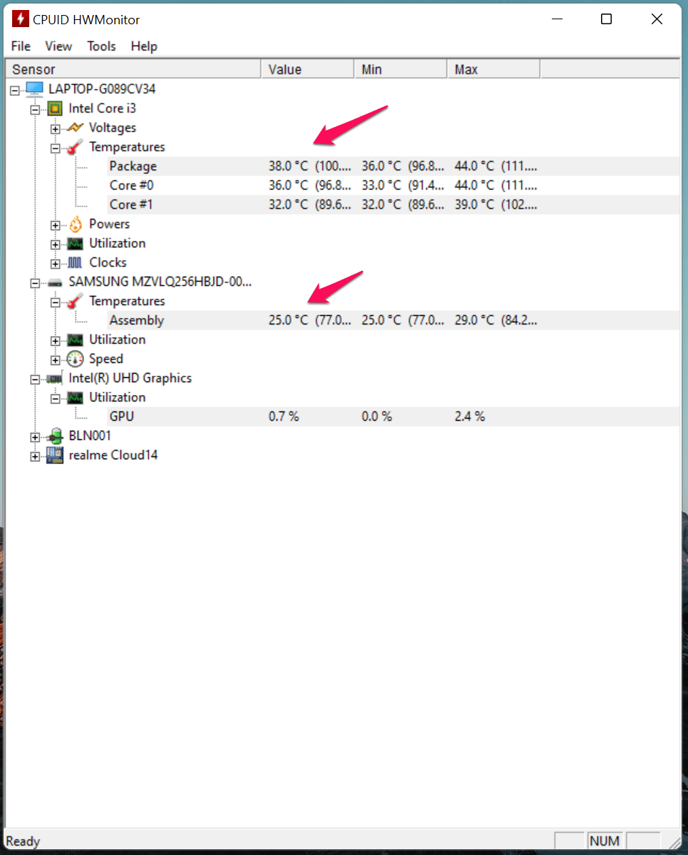 How to Fix HIDCLASS.sys Blue Screen Error on Windows 11/10? 3 Intel Laptop Temps
