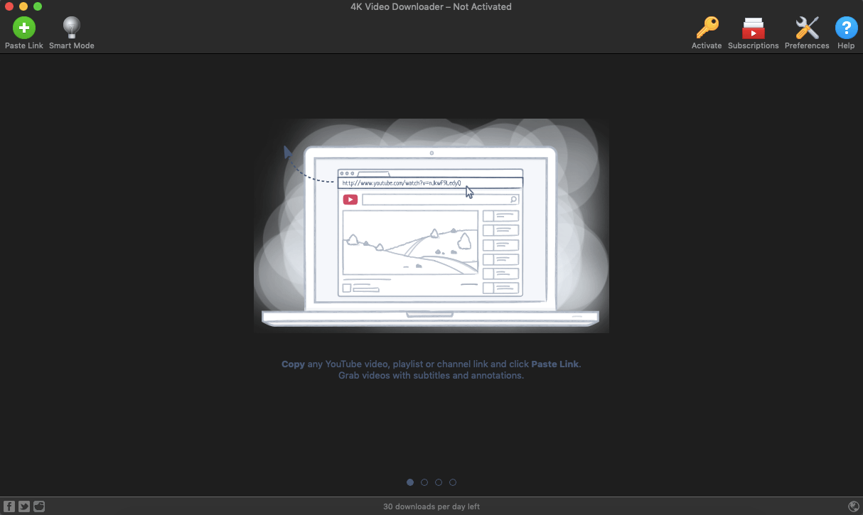 4K Video Downloader to Download YT Playlist for PC 2 Interface