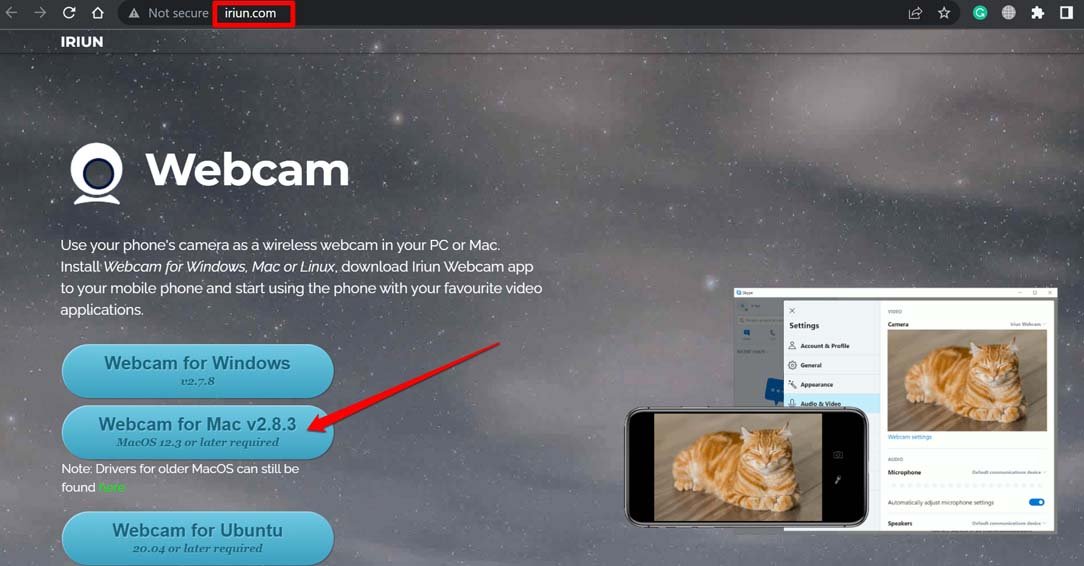 How to Use your Mobile as a Webcam on Windows 11? 5 Iriun webcam app for Mac