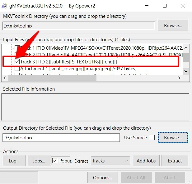 Extract Hardcoded Subtitles from Video on Windows PC 5 It will bring up a list of all the files associated with this video. Checkmark the Subtitles file