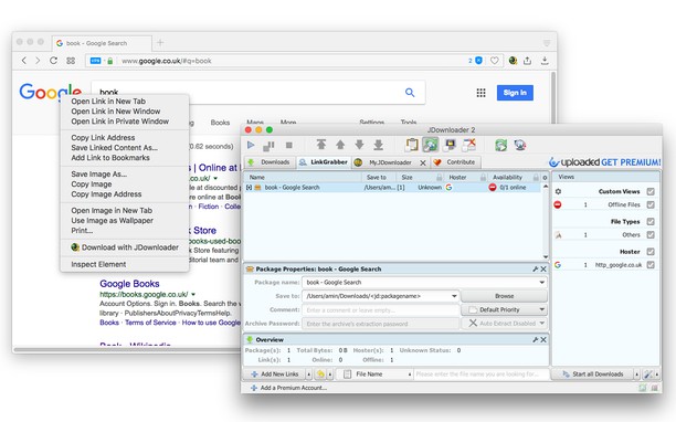 Best IDM Alternatives for Mac 2 JDownloader