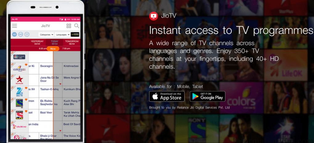 Use JioTV Web Version on Laptop or PC 1 JioTV Web for PC
