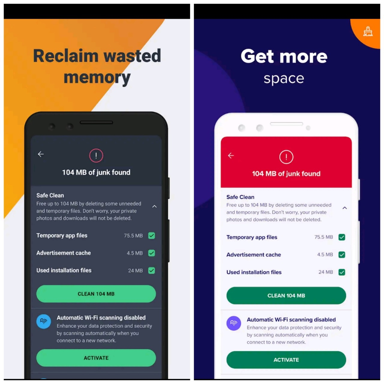 Avast Vs. AVG | Best Antivirus Showdown 11 Junk_Clean