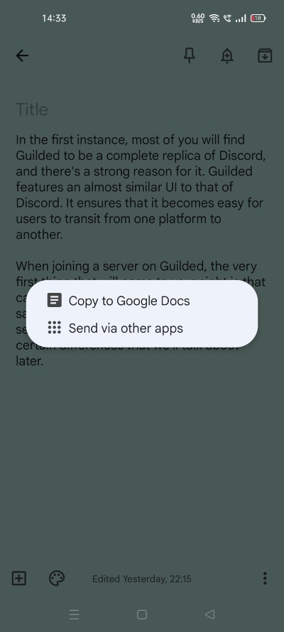 Apple Notes vs Google Keep: Which is the Best Note Service? 6 Keep Share