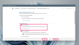 Top 10 Ways to Fix Arrow Keys Not Working in Excel on Windows 8 Turn on sticky keys